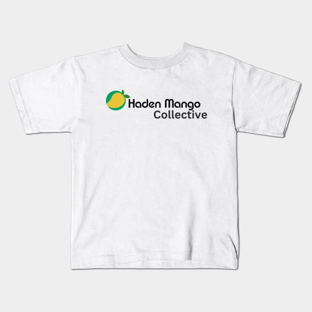 Green Haden Mango Logo wear Kids T-Shirt by Hayden Mango Collective 